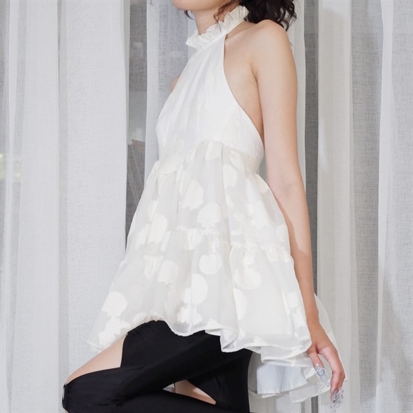 IRENE DRESS / white | Lalune Official